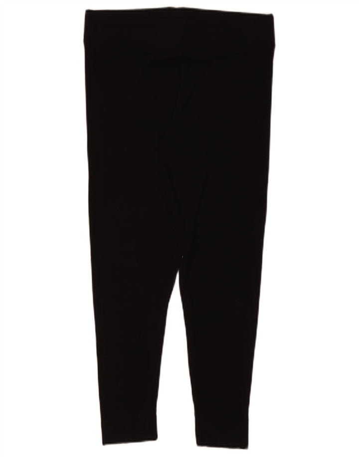 Marks & Spencer Leggings Femme UK 14 Large Noir Viscose
