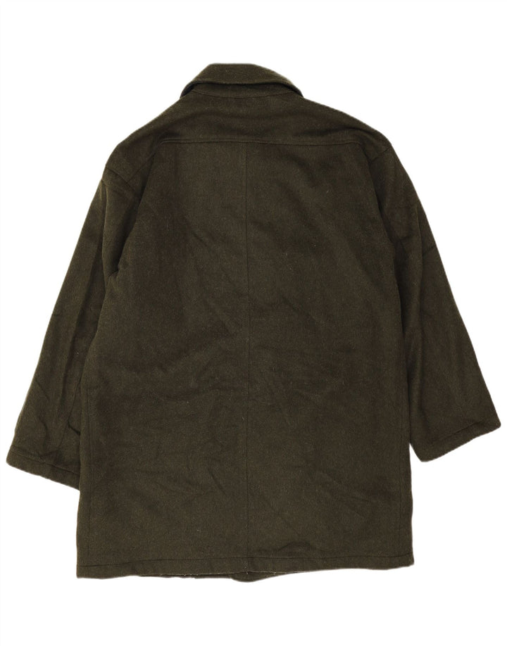 Belfe & Belfe Pardessus Homme IT 50 Large Laine Verte