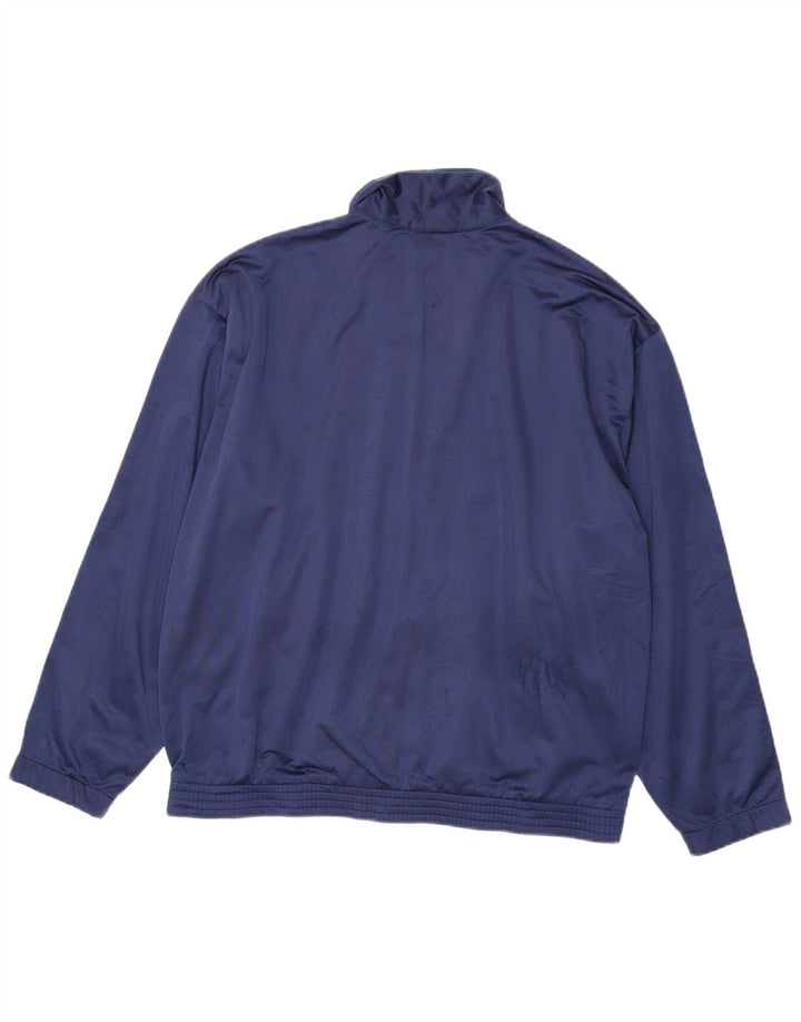 Asics Veste de Survêtement Graphique Homme XL Bleu Marine