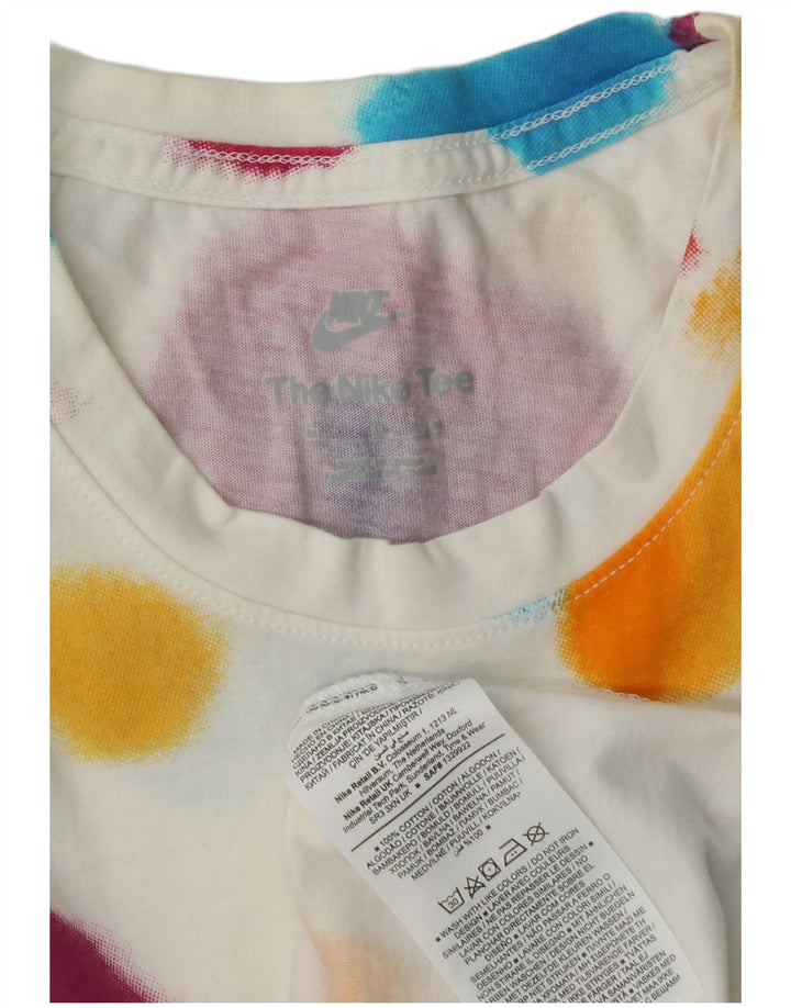 Nike T-shirt graphique en coton tie-dye multicolore moyen pour homme