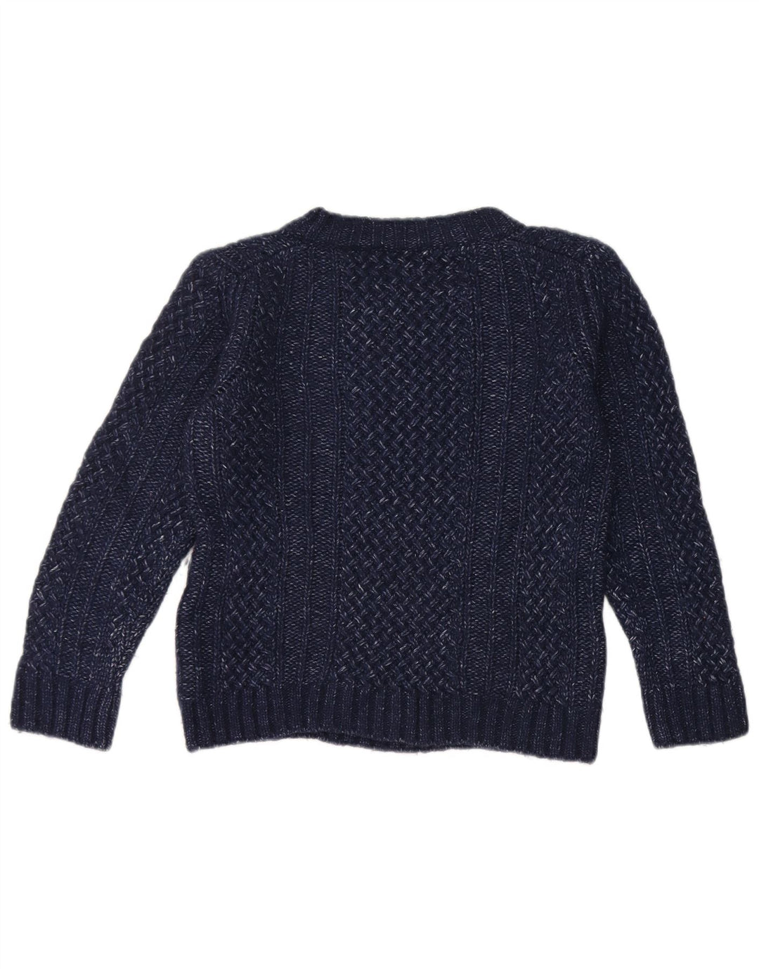 Massimo Dutti Pull col bateau pour femme UK 12 Bleu marine moyen
