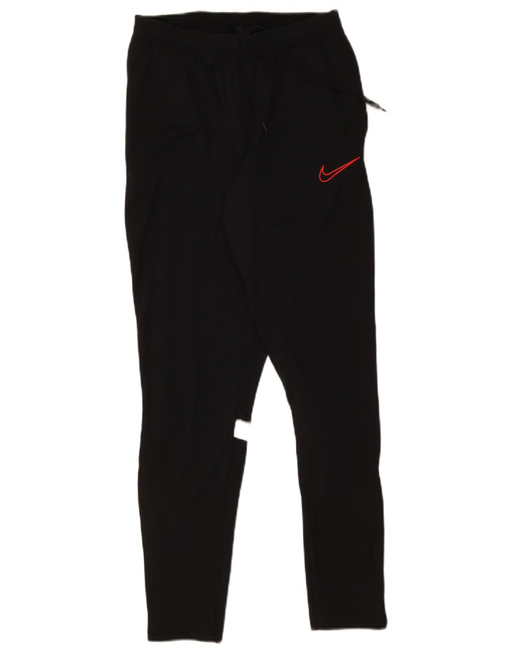 Nike Pantalon de survêtement Dri Fit pour homme en polyester color block noir moyen