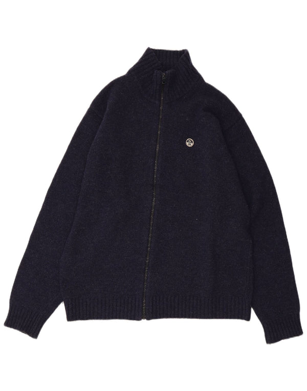 NORTH SAILS Cardigan Homme Pull Petit Bleu Marine Laine