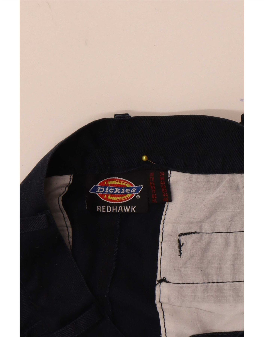 Dickies Short Cargo Redhawk W34 Large Homme Bleu Marine