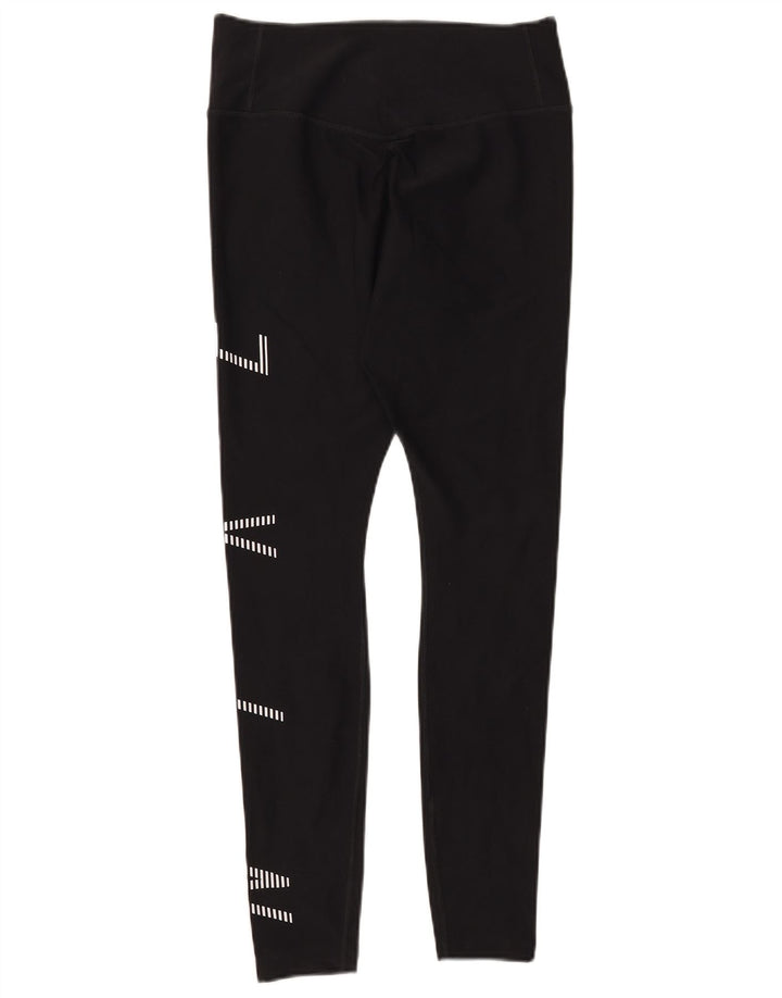 Nike Legging graphique Dri Fit pour femme UK 12 Noir moyen