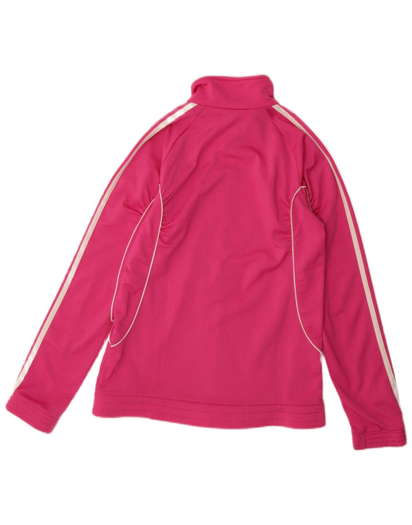 Veste de survêtement Adidas Fille 15-16 ans Rose Polyester