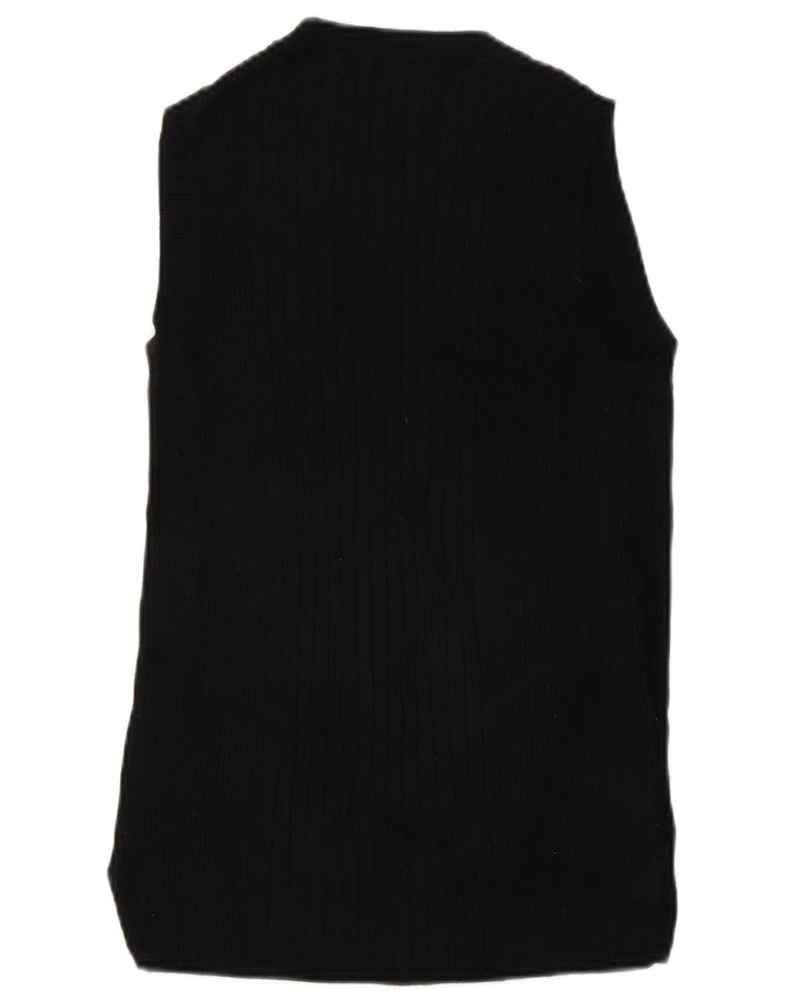 Marks & Spencer Débardeur Femme UK 14 Medium Noir Viscose