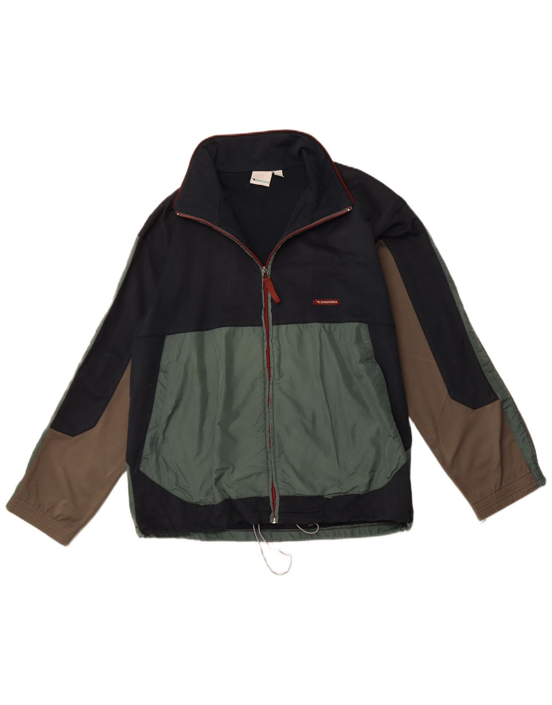 DIADORA Veste de survêtement pour homme UK 42 Large Multicolore Colourblock
