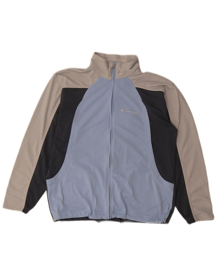 Champion Survêtement complet pour homme en polyester color block noir moyen