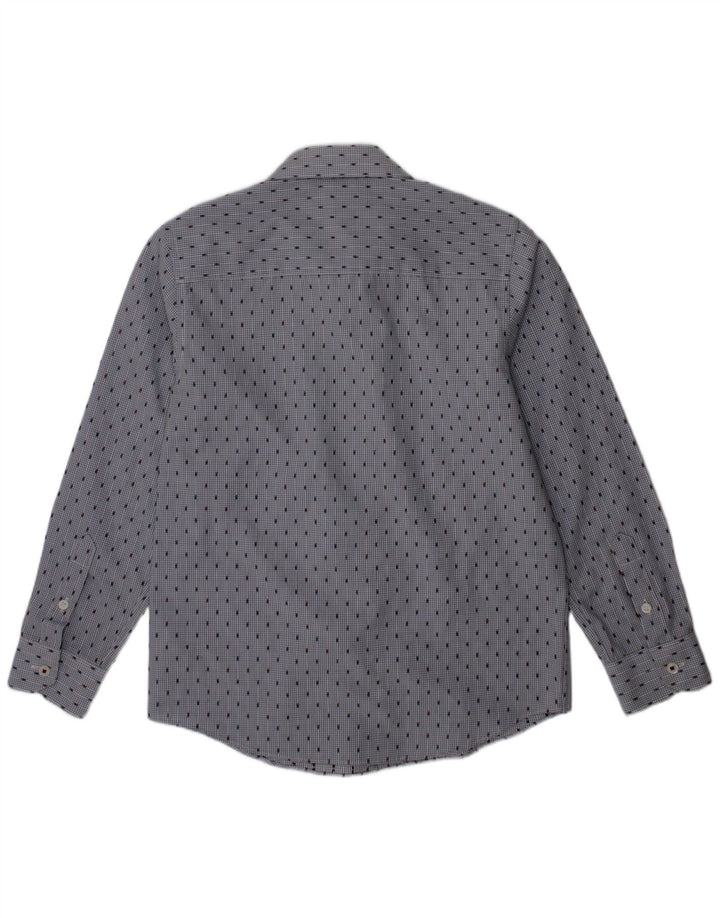 John Rocha Chemise Garçon 8-9 ans Coton Taché Bleu