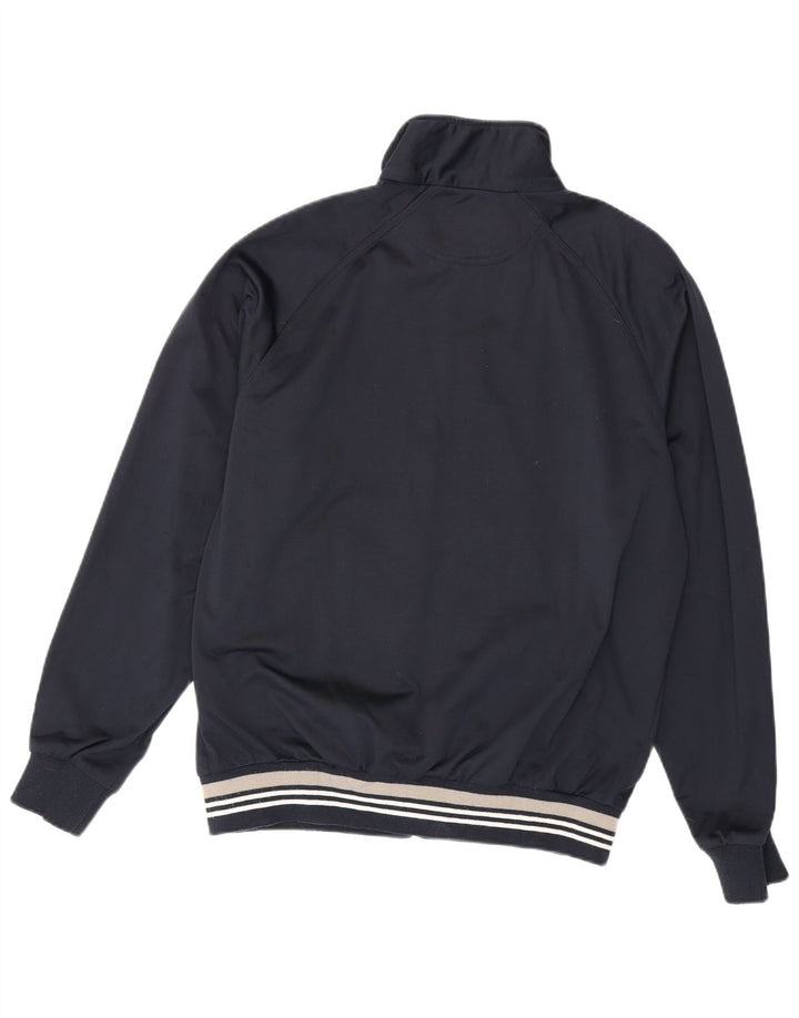 Champion Veste de survêtement pour homme en polyester rayé bleu marine Taille L