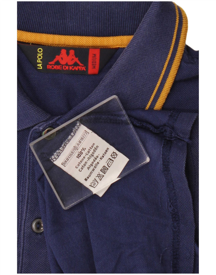 Kappa Polo Homme Bleu Marine Moyen Coton