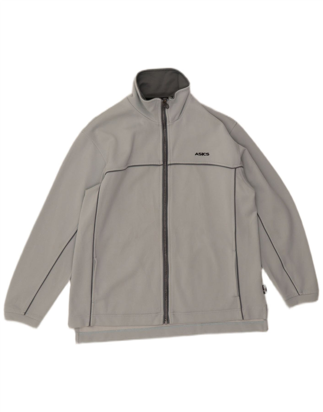 Asics Veste de survêtement pour femme UK 14 Gris moyen