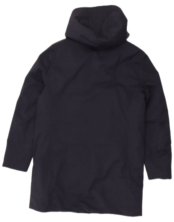 Gutteridge Manteau matelassé à capuche pour homme IT 48 Bleu marine moyen Polyester