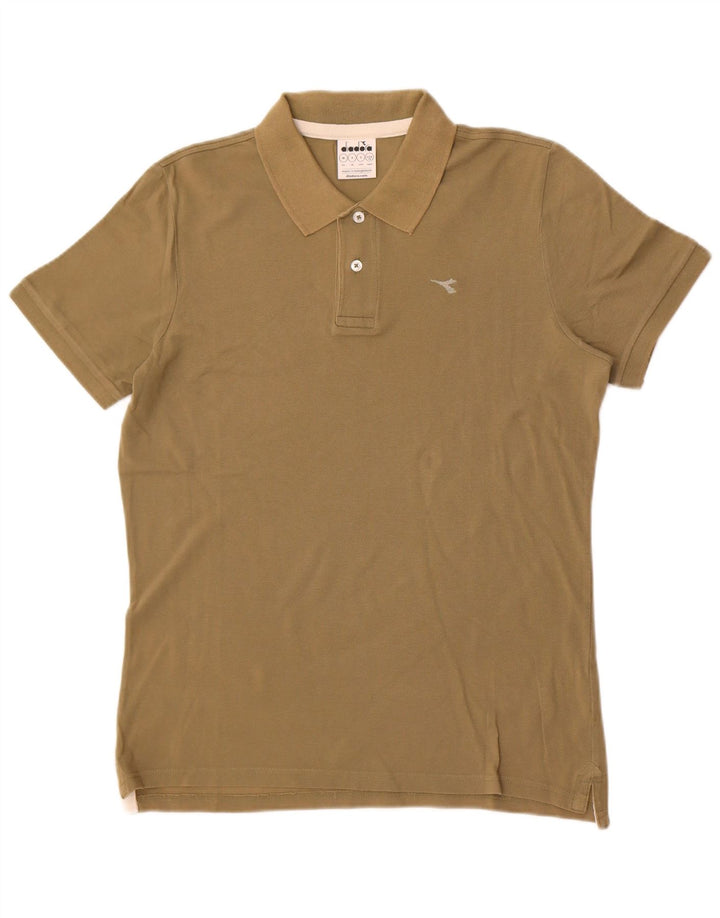 Diadora Polo Homme Petit Kaki