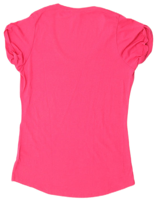 Nike T-shirt graphique pour femme UK 14 Rose moyen