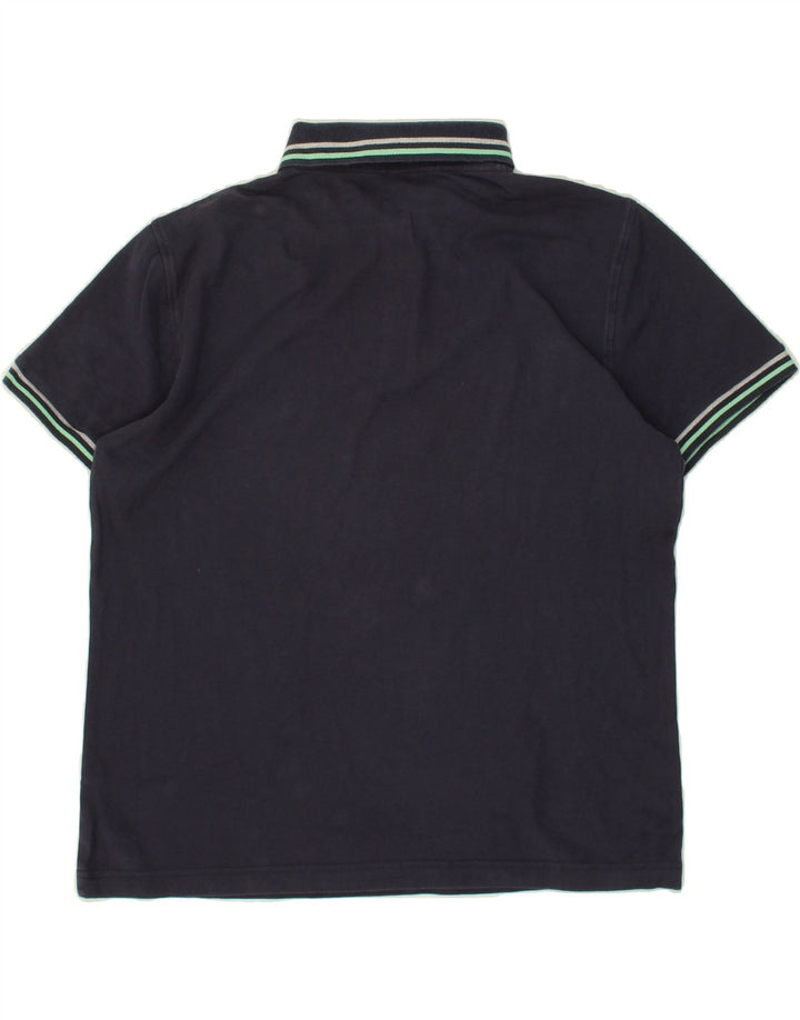 LOTTO Mens Polo Shirt Large Navy Blue Vintage Lotto and Second-Hand Lotto from Messina Hembry 