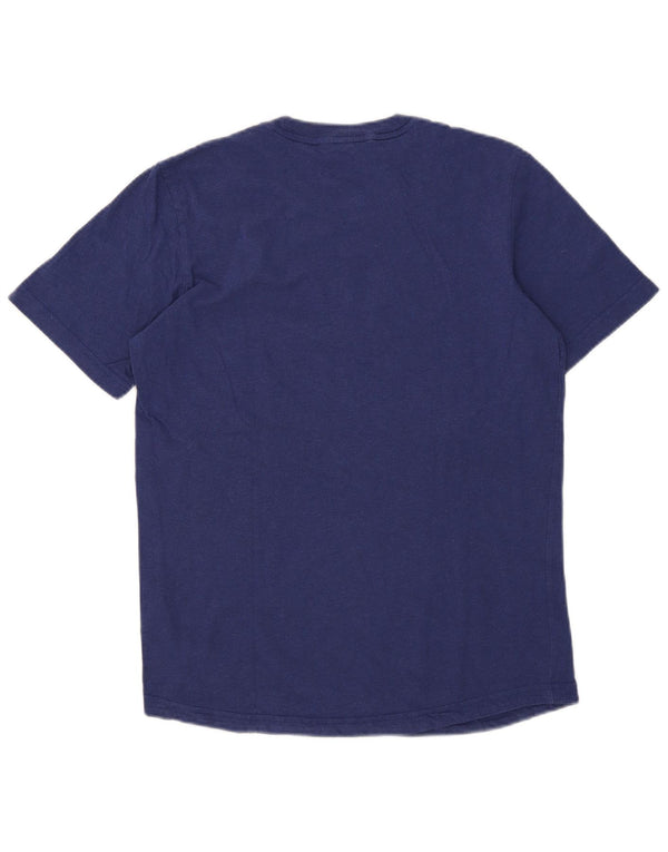 Adidas T-Shirt Graphique Homme Bleu Moyen Coton