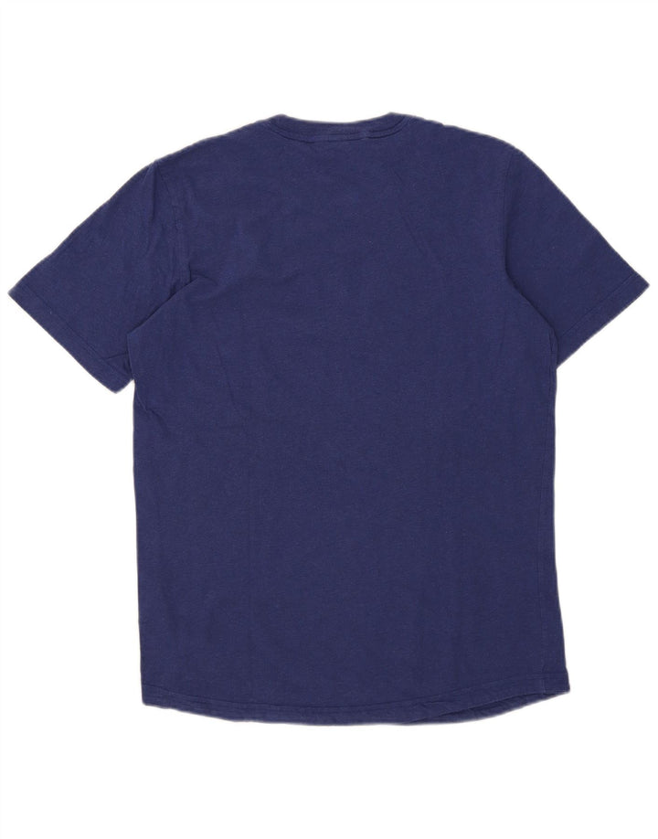 Adidas T-Shirt Graphique Homme Bleu Moyen Coton