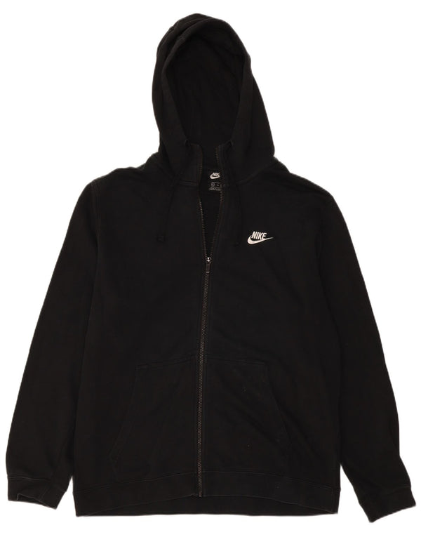 Nike Pull à capuche zippé pour homme XL en coton noir