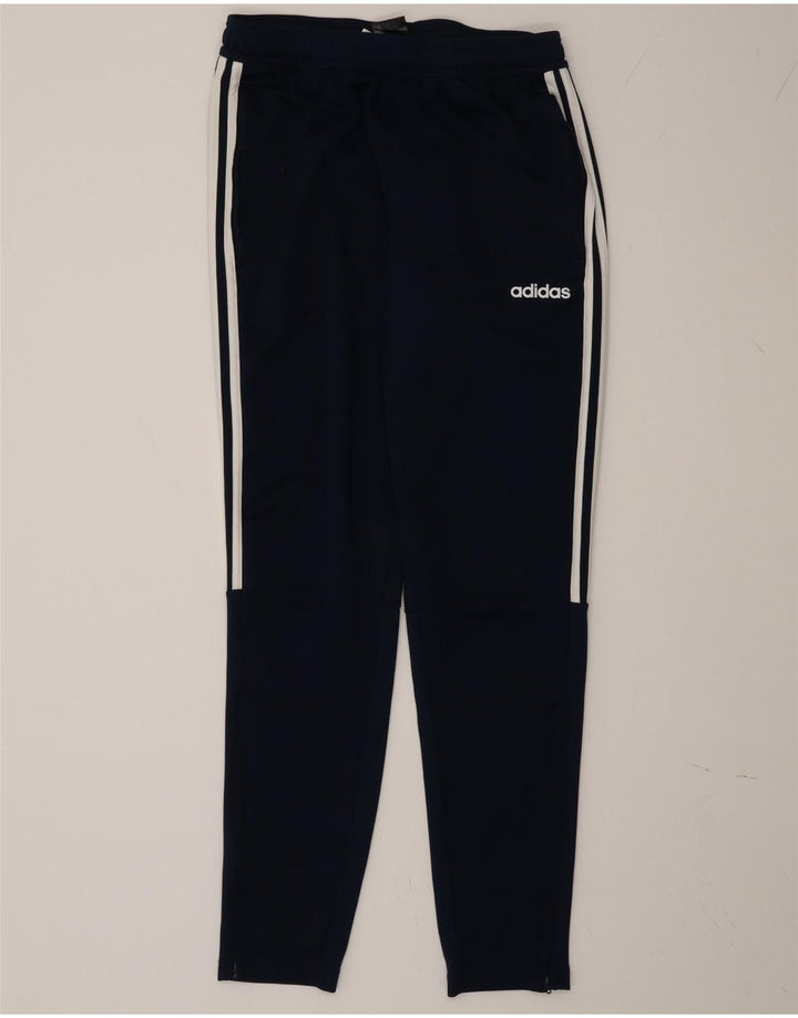 Adidas Pantalon de survêtement pour homme Bleu marine moyen Polyester