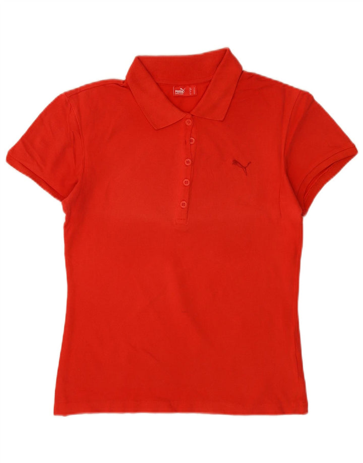 PUMA Polo Femme UK 10 Petit Rouge