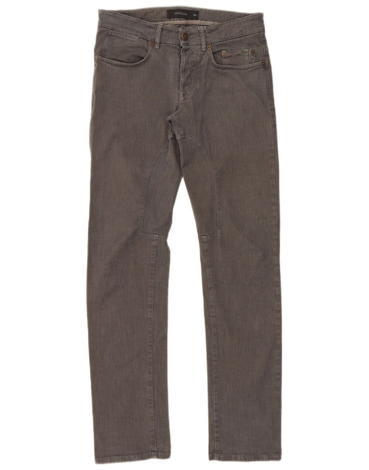 SIVIGLIA Jean Droit Homme W30 L32 Gris Coton