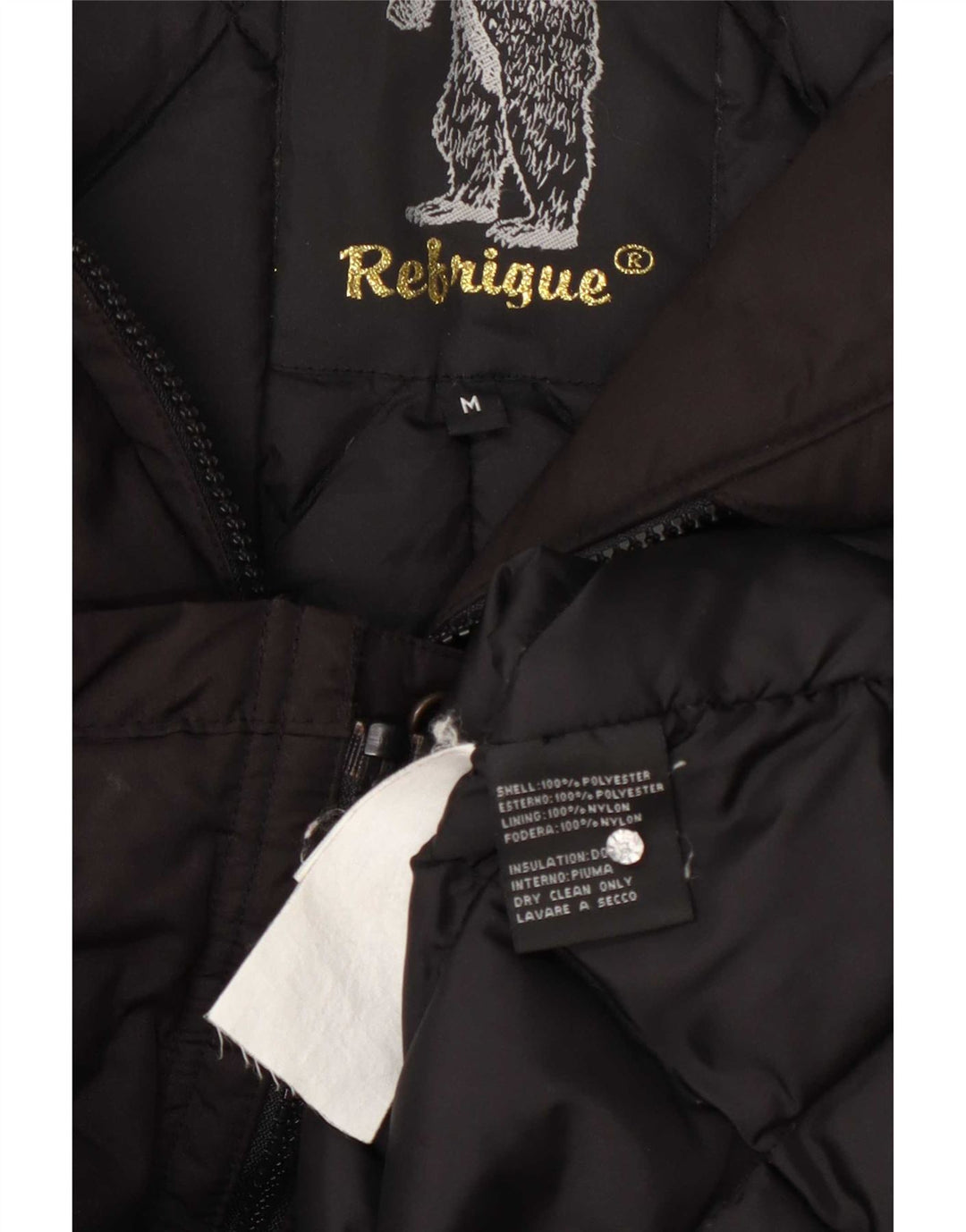 Refrigue Veste Parka à Capuche Femme UK 12 Gris Moyen Polyester