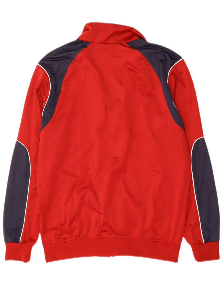 Kappa Veste de Survêtement Homme XL Rouge Colorblock Polyester