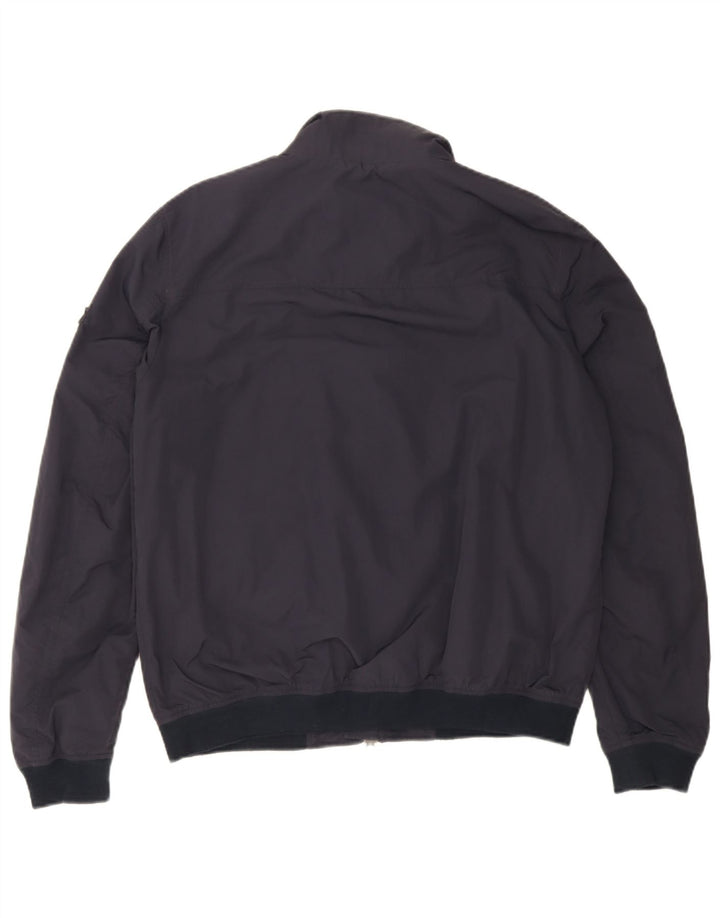 Woolrich Veste Bomber Homme UK 40 Large Bleu Marine Polyamide
