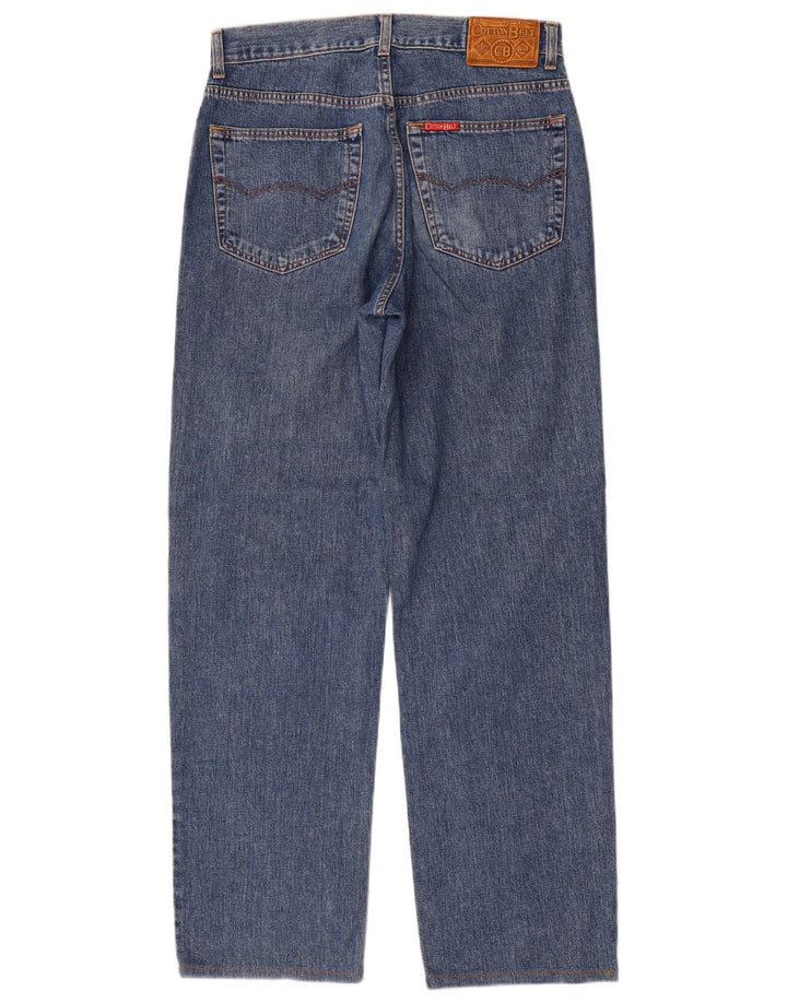 Ceinture en coton Jeans fuselés pour hommes W34 L33 bleu
