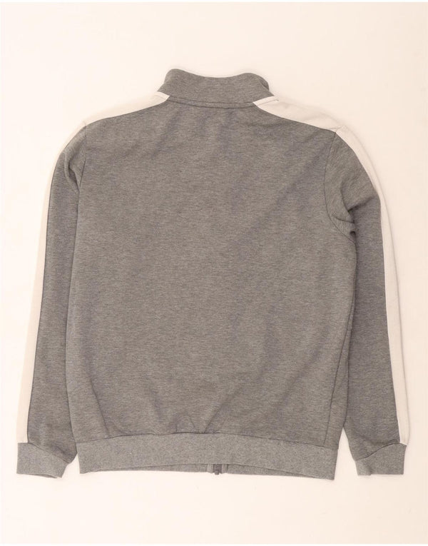 PUMA Veste de Survêtement Homme Gris Moyen Colourblock Cotton