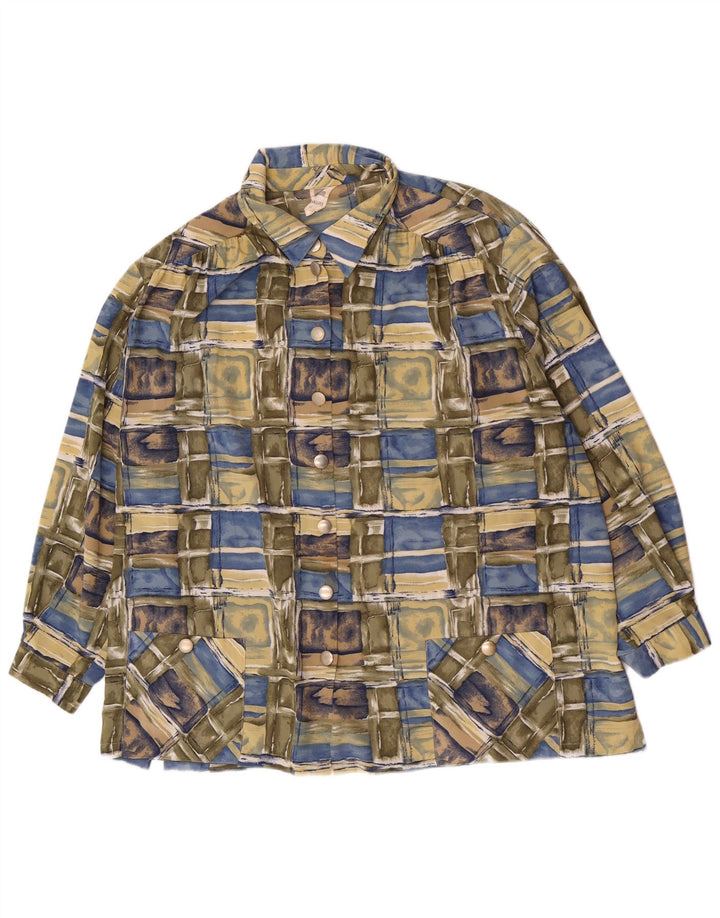 Frankenwalder Veste Bomber Femme IT 52 2XL Patchwork Multicolore
