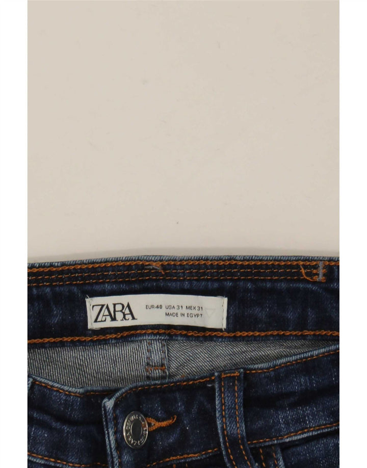 Zara Jean skinny vieilli pour homme EU 40 Medium W31 L28 Bleu