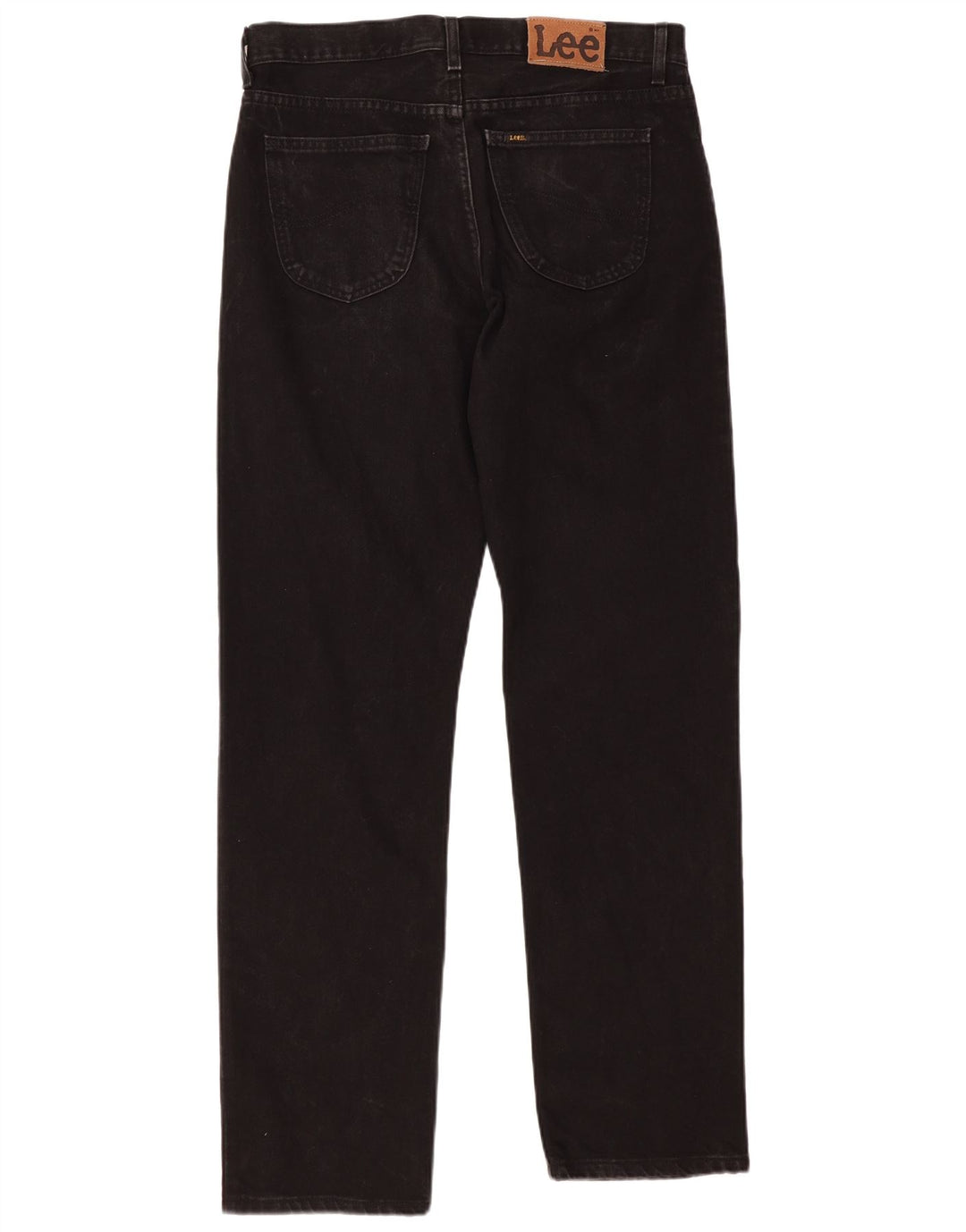 LEE Jean droit homme W34 L34 noir coton