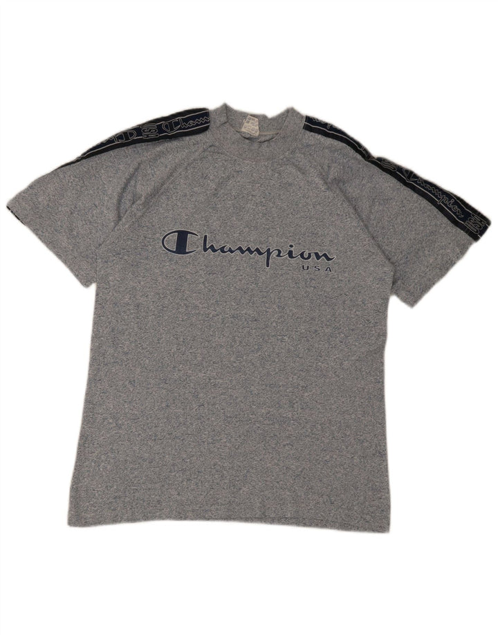 Champion T-Shirt Graphique Homme Petit Bleu Moucheté