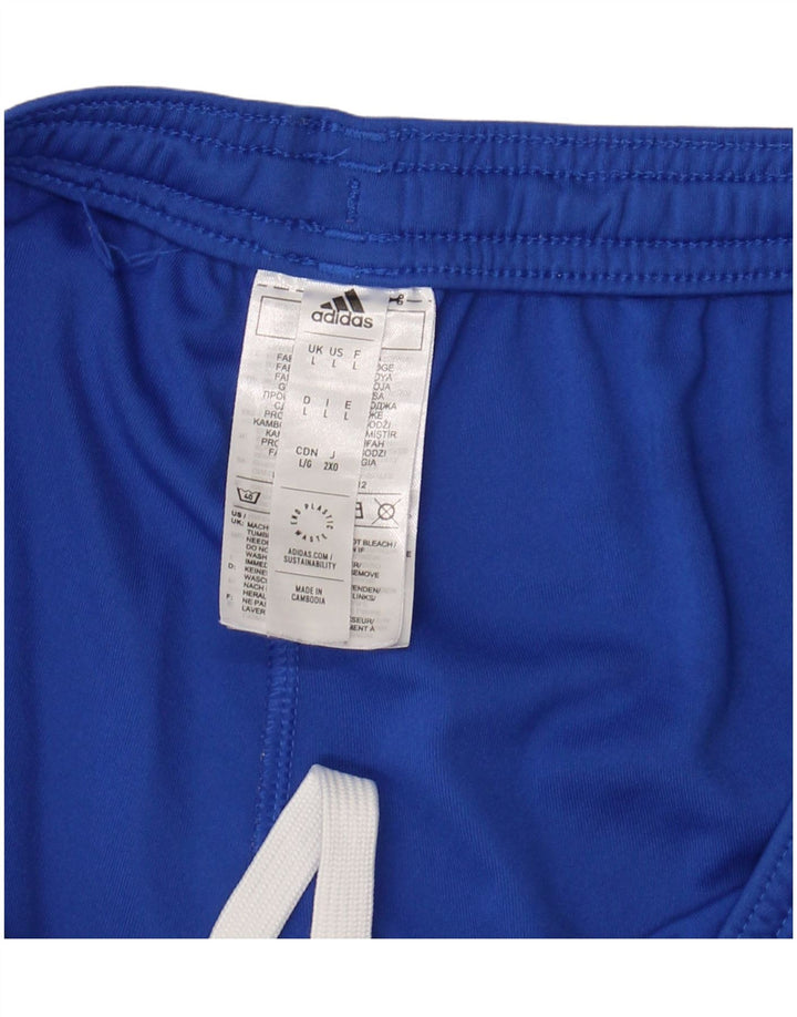 ADIDAS Short de sport Aeroready pour hommes, grand bleu, polyester