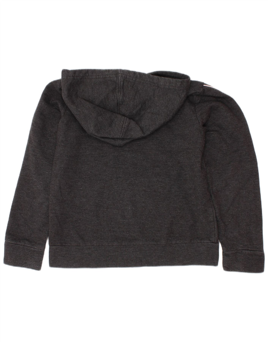 PUMA Pull à capuche graphique pour fille 6-7 ans Petit Gris Coton