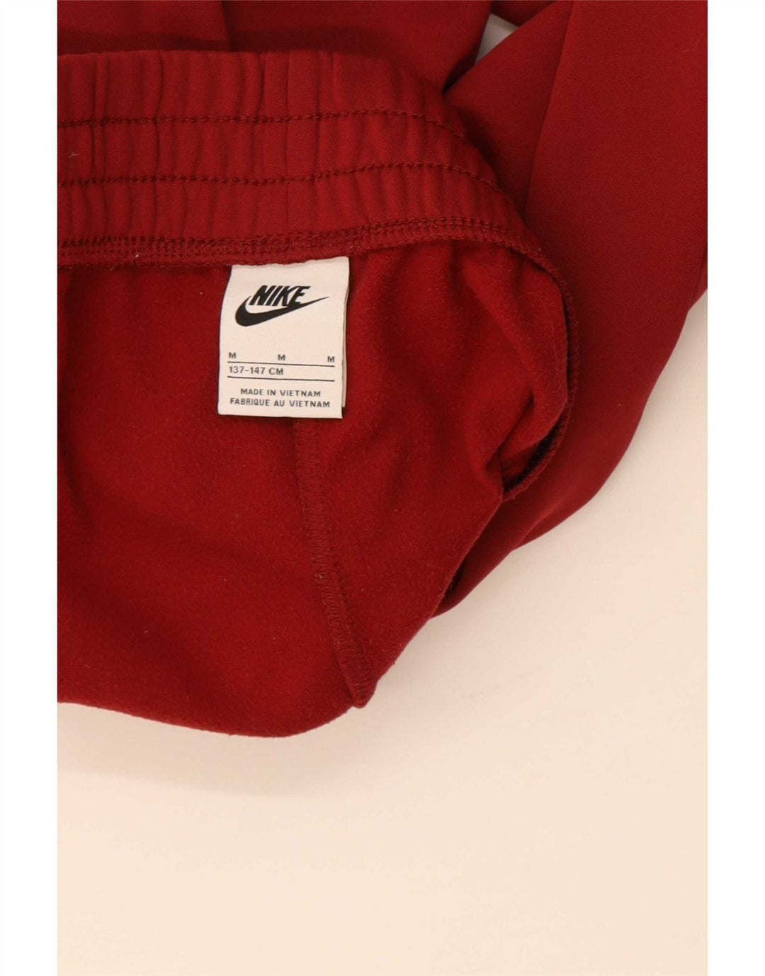 Pantalon de survêtement Nike garçon 10-11 ans rouge moyen polyester