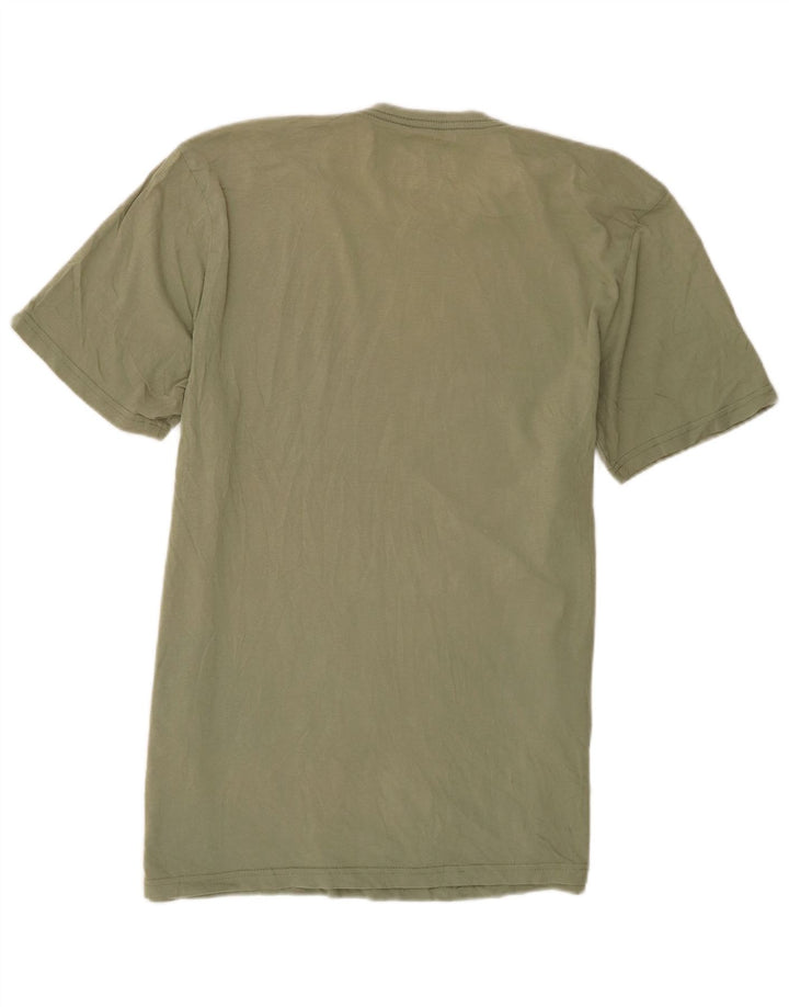 Volcom T-Shirt Graphique Homme Top XL Vert Coton