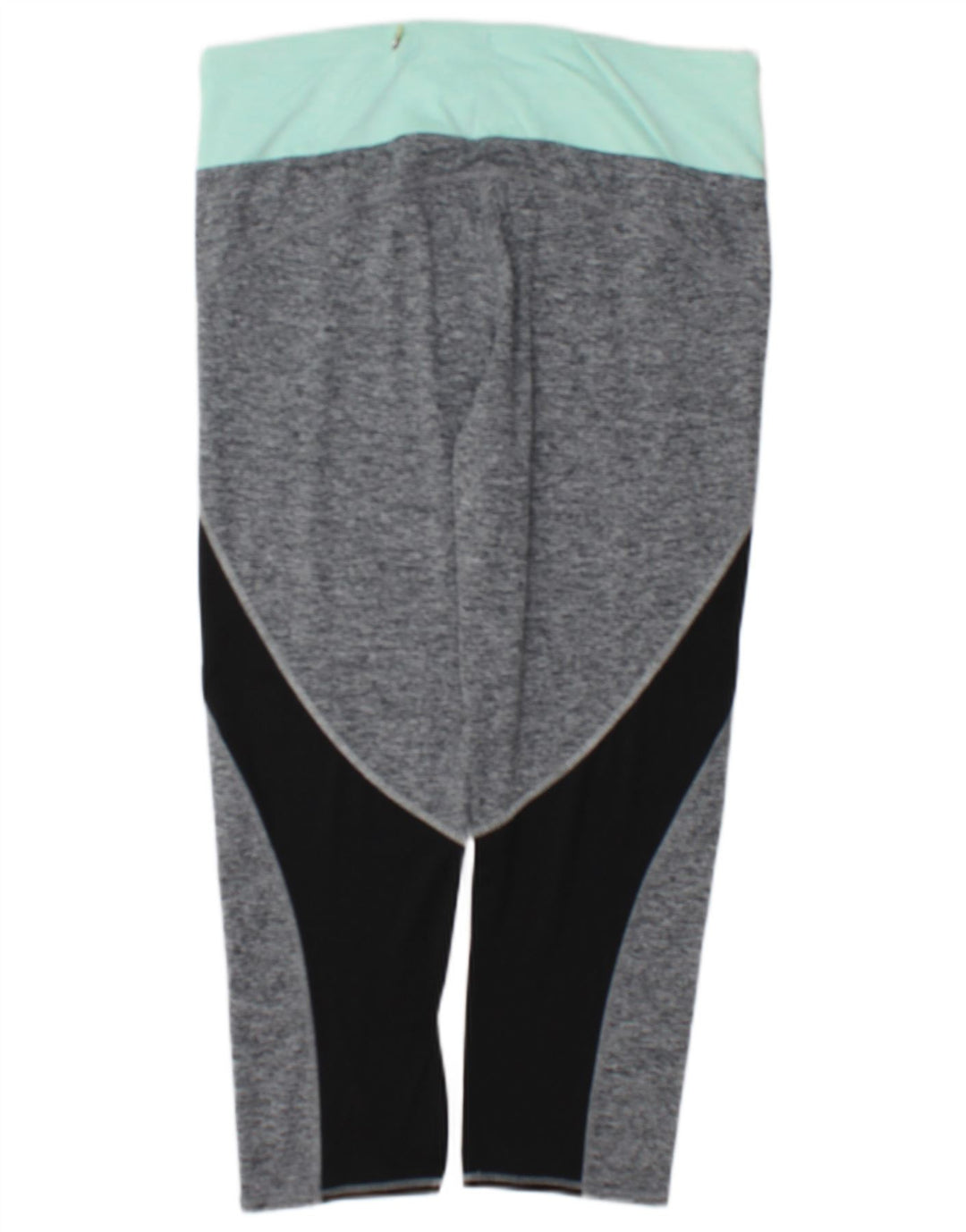 Marks & Spencer Leggings Capri pour Femme UK 44 Gris Moyen Colorblock
