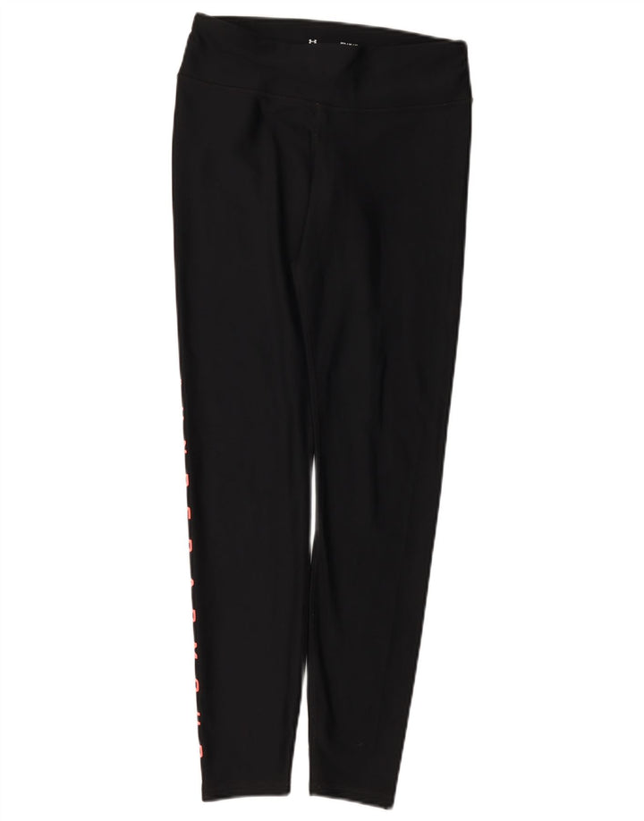 Under Armour Legging Graphique Femme UK 42 Noir Moyen Polyester