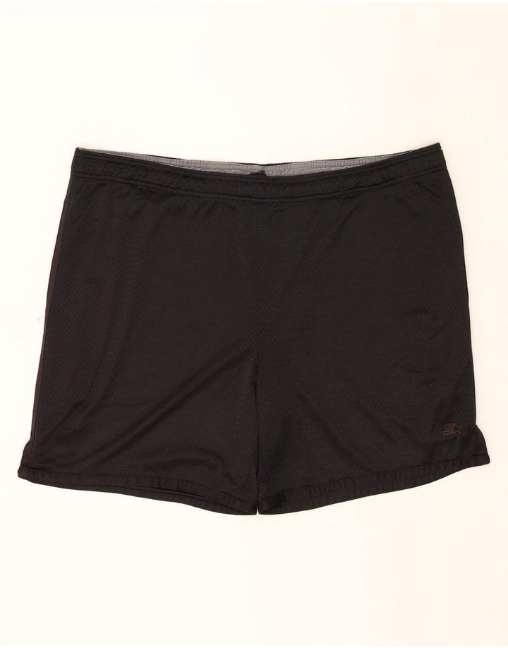 STARTER Mens Sport Shorts XL  Black Polyester Vintage Starter and Second-Hand Starter from Messina Hembry 
