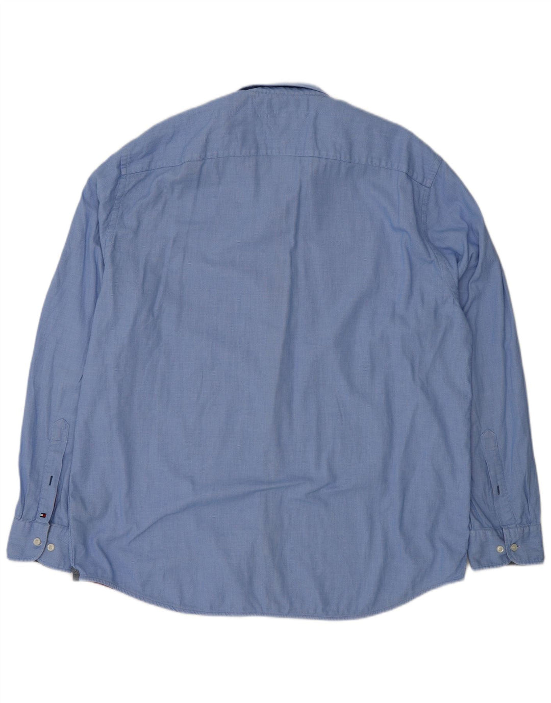 Tommy Hilfiger Chemise Homme 2XL Bleu Spotted Coton