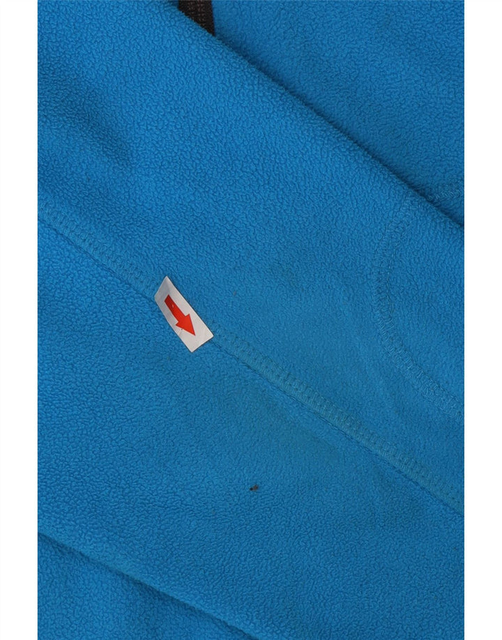 Columbia Pull polaire à col zippé pour homme, grand, bleu, polyester