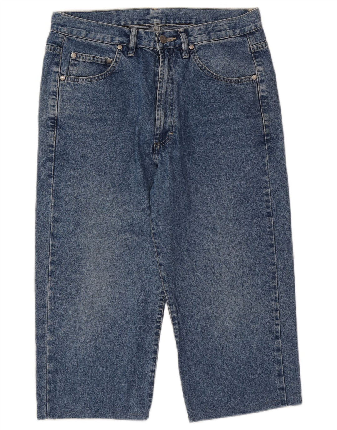 BELFE & BELFE Bermuda en Jean Homme W32 Bleu Moyen