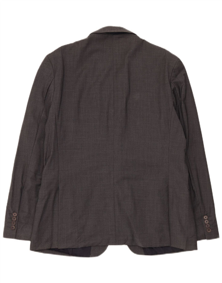 Ted Baker Veste Blazer Slim Fit à 2 Boutons pour Homme UK 44 2XL Gris Laine