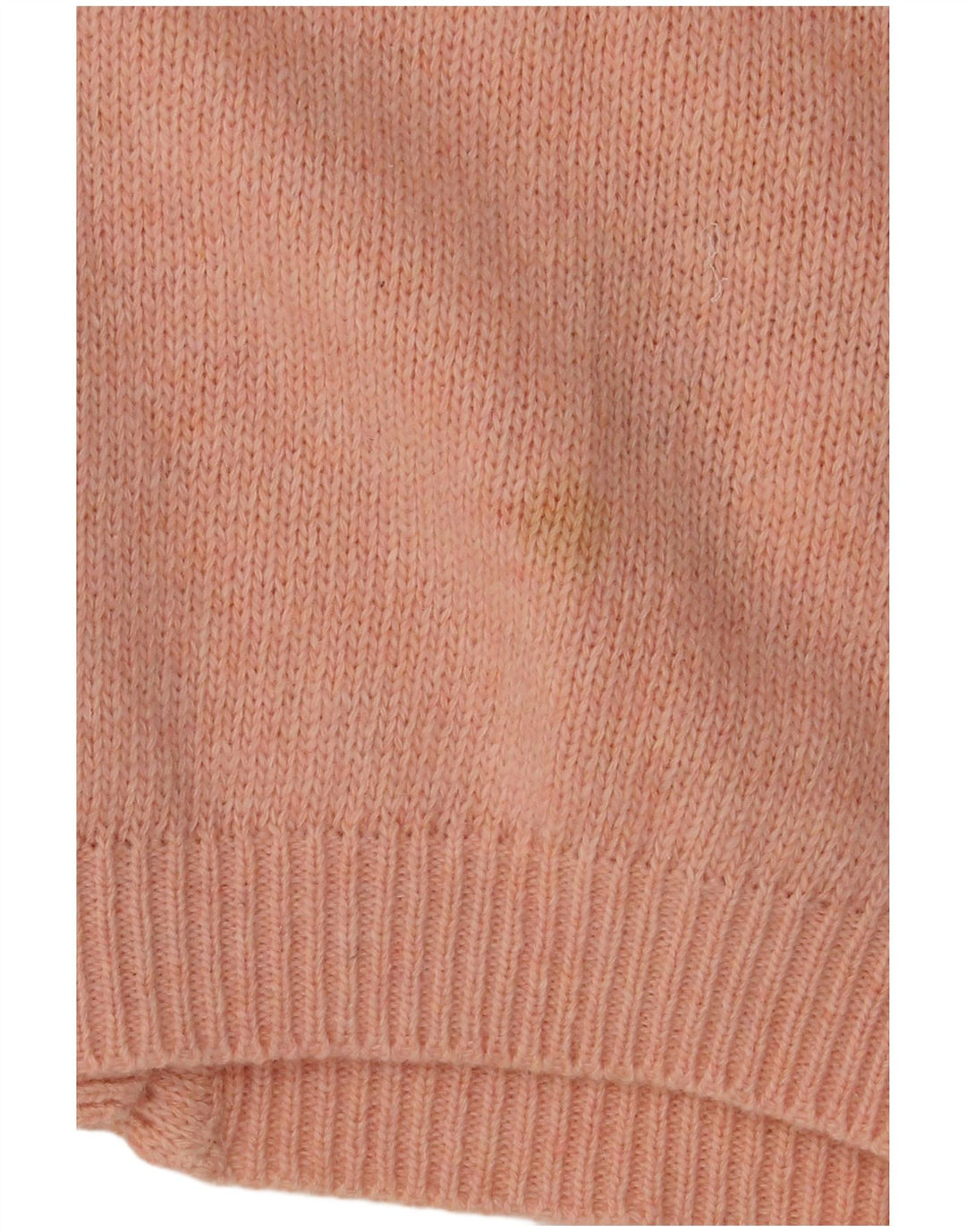 VINTAGE Femme Cardigan Pull UK 16 Grande Laine Florale Rose