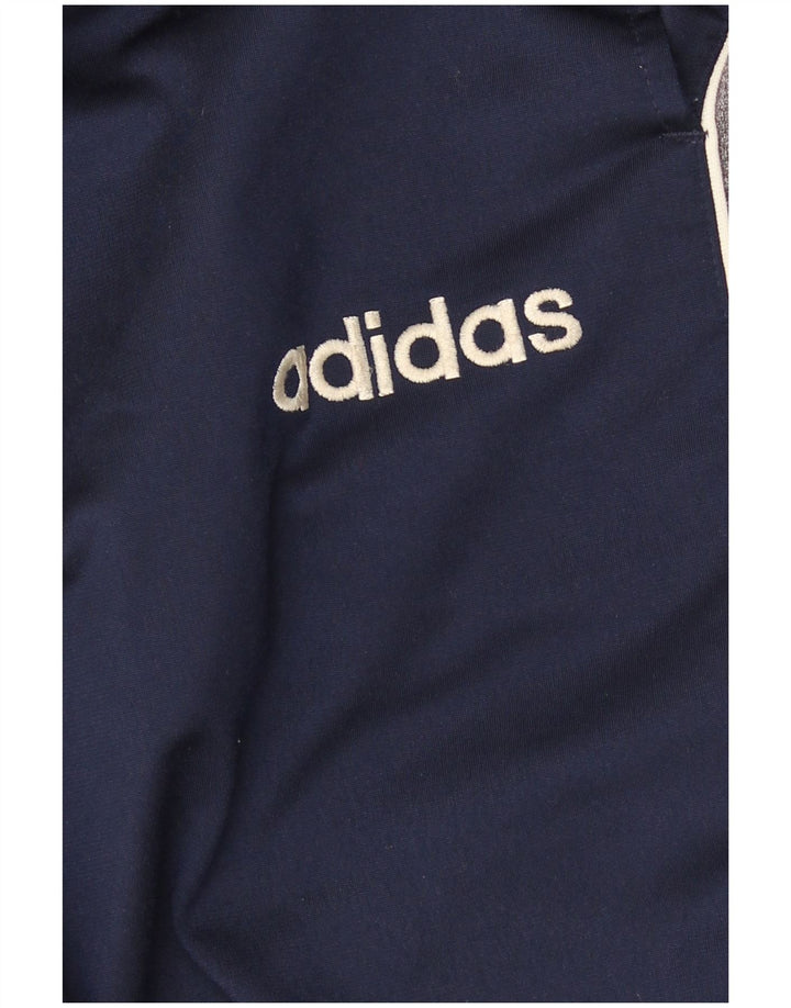Adidas Pantalon de survêtement pour homme Large Bleu marine Colourblock