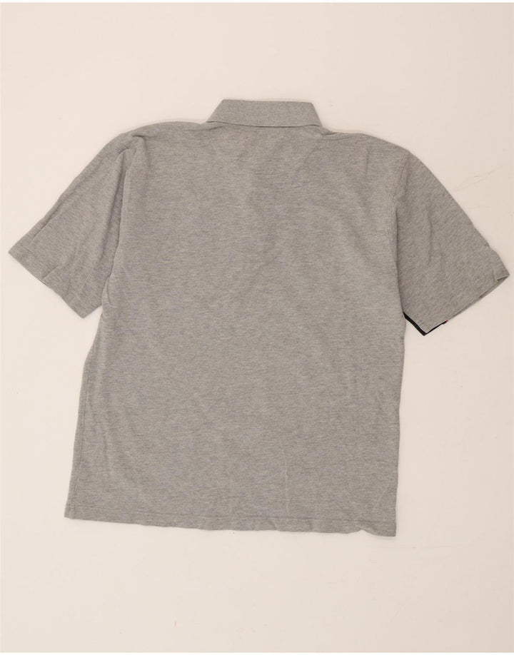 Canterbury Polo Homme Petit Gris Colorblock Coton